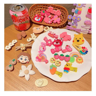 Set 14 Kẹp Tóc Dễ Thương Cho Bé Gái Siêu Xinh
