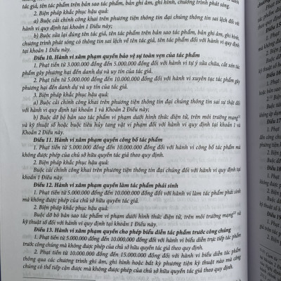Chỉ dẫn tra cứu và áp dụng pháp luật về xử lý vi phạm hành chính  (được sửa đổi, bổ sung năm 2020) - Quyển 2