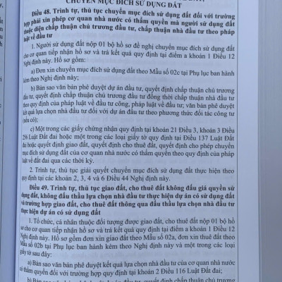 Tra Cứu, Chỉ Dẫn Áp Dụng Luật Đất Đai 2024 Và Luật Nhà Ở 2023