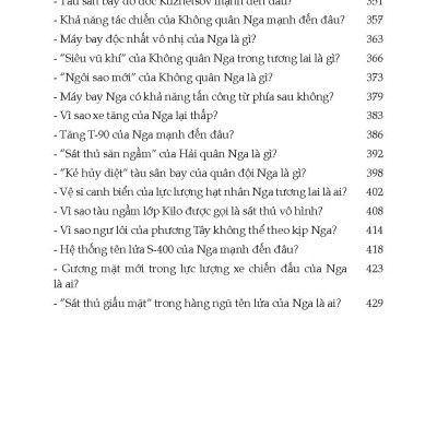 Quân Đội Nga - Những Bí Mật Bạn Chưa Biết