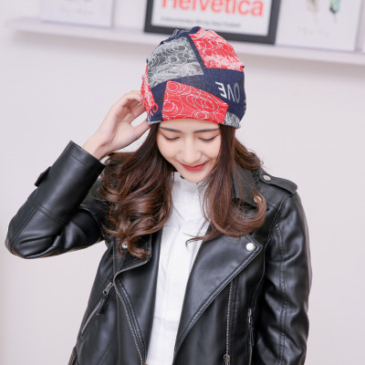 Nón mũ nữ thu đông chụp đầu băng đô turban khăn cổ bịt mặt phiên bản Hàn Quốc dona22102801