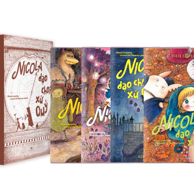 Boxset Nicola Dạo Chơi Xứ Quỷ (4 Tập) [Tặng Kèm 2 Thẻ Nhân Vật]