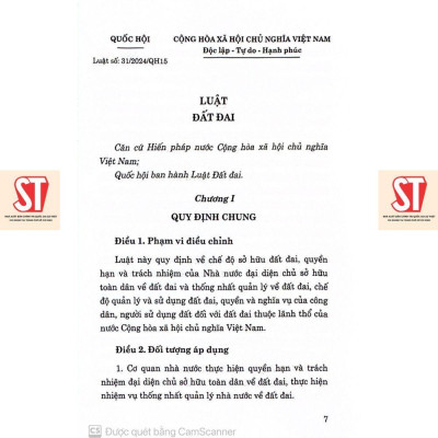 Sách - Luật Đất Đai - NXB Chính Trị Quốc Gia