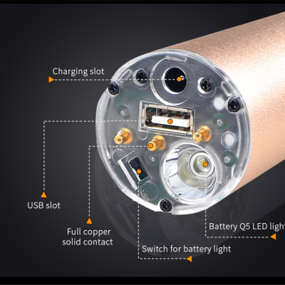  Đèn pin sạc tìm kiếm cứu nạn chống nước TERINO TP70 (1-2km) (LED)