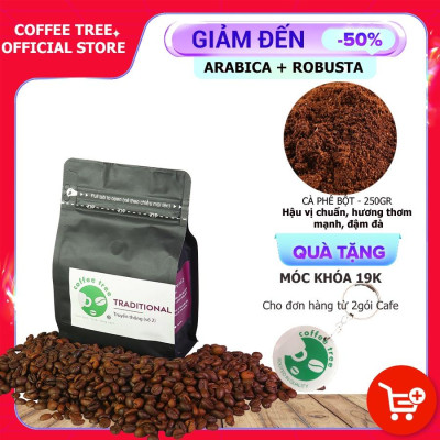 Cà Phê Nguyên Chất - Bột - Truyền Thống Số 2 - Buôn Mê Thuột - Hương Thơm Mạnh – Vị Đắng Vừa – Hậu Vị Ngọt