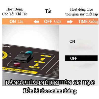 Máy sấy thực phẩm 16 khay inox 100 Lít Thương hiệu Mỹ Septree ST-02, Công suất 1500W - Hàng nhập khẩu (Bảo hành 12 Tháng)