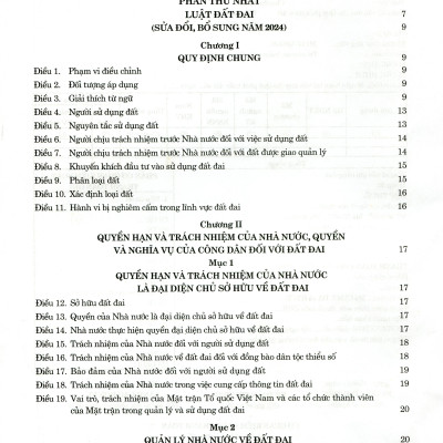 Luật Đất Đai Năm 2024 Và Các Văn Bản Hướng Dẫn Thi Hành 