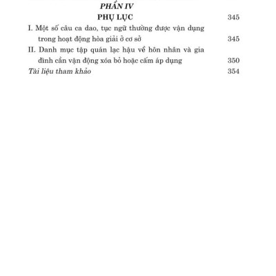 Cẩm nang công tác hòa giải ở cơ sở ( bản in 2024)