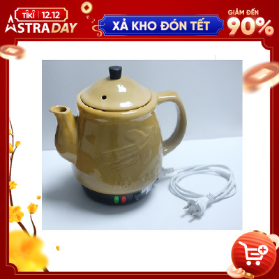 Ấm sắc thuốc Trường An TA 37 Vàng - Điện gia dụng - Siêu thuốc - Hàng chính hãng 