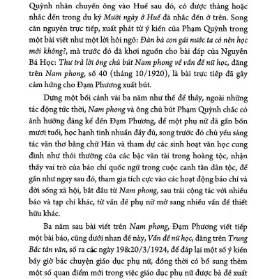 Đạm Phương Nữ Sử - Vấn Đề Phụ Nữ Ở Nước Ta