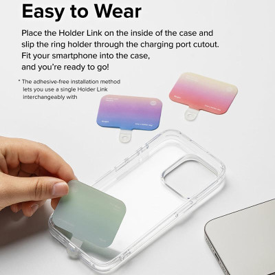 Miếng Ringke Holder Link nhiều màu (dùng cho Holder Link Strap) - Hàng Chính Hãng