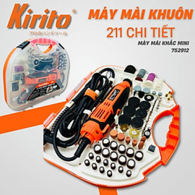 Bộ Máy Khoan Mài khuôn Khắc mini Đa Năng 211 chi tiết 6 tốc độ