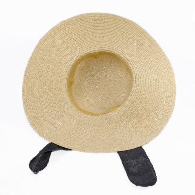 Nón tai bèo mũ tai bèo nữ vành rộng có nơ với chất liệu cói cao cấp giúp che nắng cực tốt