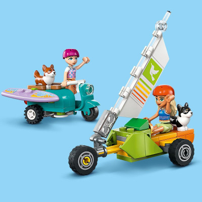 LEGO FRIENDS 42641 Đồ Chơi Lắp Ráp Cuộc Phiêu Lưu Xe Scooter Và Lướt Sóng (113 chi tiết)