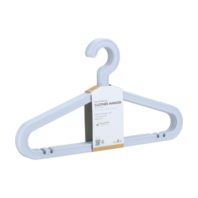 Móc Treo Quần Áo Nhựa PP ECO Màu Xanh Dương Nhạt|Index Living Mall| Nội Thất Thái Lan