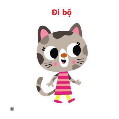 Sách 200 Từ Vựng Mẹ Cùng Con Học Nói - Những Việc Bé Làm