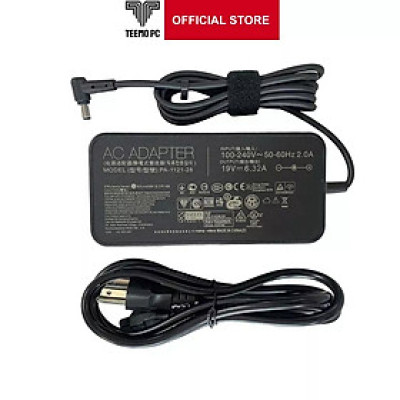 Sạc Tương Thích Cho Máy Tính Asus 19V – 6.32A 120Wh Đầu To (5.5*2.5Mm) – Tốt - Hàng Nhập Khẩu New Seal TEEMO PC TEAC325
