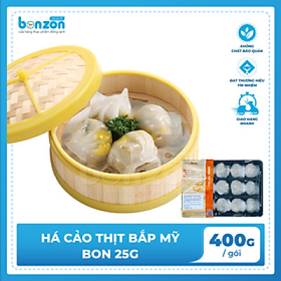 Há cảo thịt bắp mỹ BON 400gr