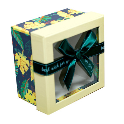 Hộp quà Vuông (Kiếng) Phượng Hoàng V047 - 9 x 9 x 6 cm - Giao nẫu ngẫu nhiên