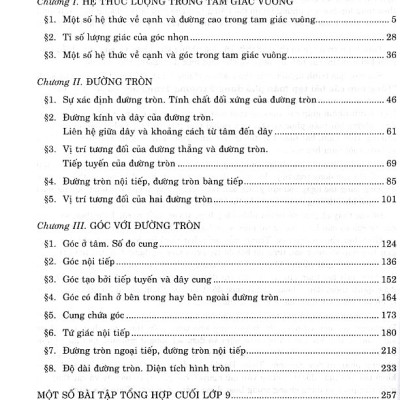 Tổng hợp các bài toán phổ dụng hình học 9