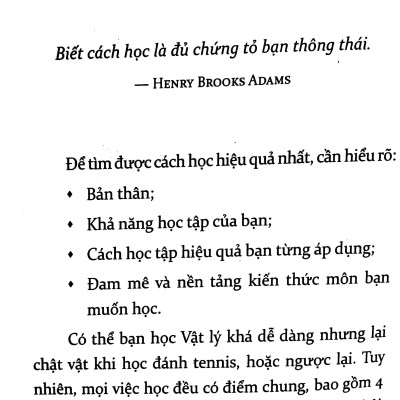 Học Tập Cũng Cần Chiến Lược