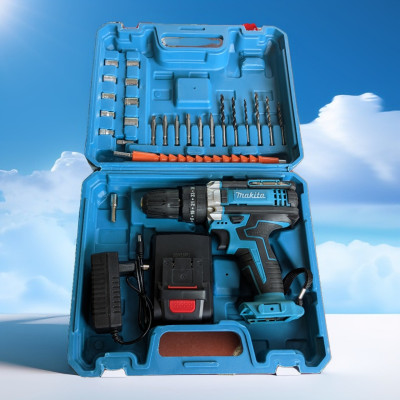 Makita Máy Khoan Pin Cao Cấp - Máy Bắt Vít Lõi Đồng, Đầy Đủ Phụ Kiện Loại Tốt