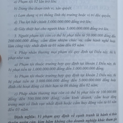 Bình luận Bộ luật Hình sự năm 2015 (Phần hai-Các tội phạm), Chương XVIII, Mục 3: xâm pham trật tự quản lý kinh tế