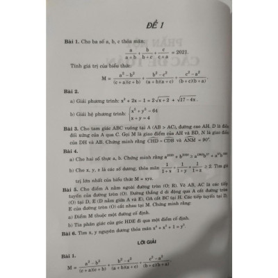 Sách  - Bồi dưỡng học sinh giỏi toán 9 (luyện thi vào lớp 10) (HA-MK1)