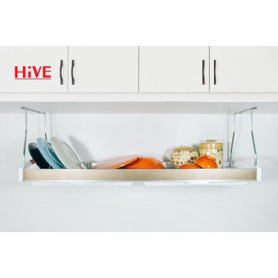 Giá úp chén bát treo tủ bếp trên Dual 800/900 inox 304 Cao Cấp