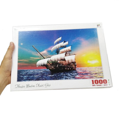 Bộ Tranh Xếp Hình 1000-016 - Thuận Buồm Xuôi Gió (1000 Mảnh Ghép)