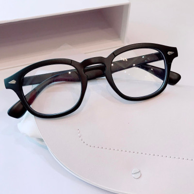 Kính Mắt Chống Ánh Sáng Xanh Mắt Vuông Form Nhỏ Retro Gọng Nhựa Dày Cho Nam và Nữ (Nhiều màu)