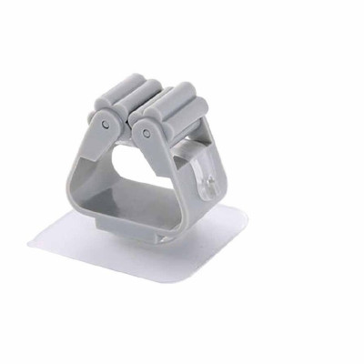 Kẹp Dính Tường Treo Chổi - Cây Lau Nhà, Luôn Gọn Gàng, Sử Dụng, Kẹp Có Miếng Dán Siêu Chắc, Khô Ráo. TakyHome 4028