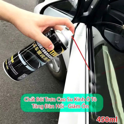 Xịt Dưỡng Gioăng Cao Su Ô Tô, Chống Kẹt Cửa Kính Hiệu Quả - Silicon Spray [AUTOMOTM] 450ml ,  đèn trang trí