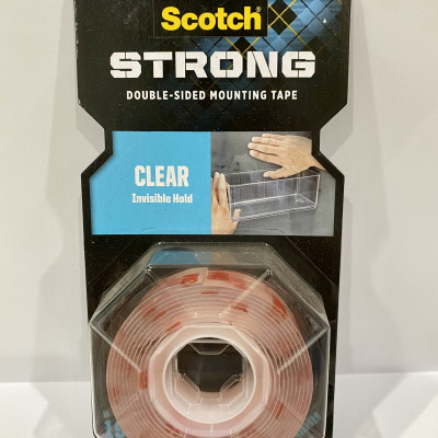 Băng dính hai mặt siêu dính trong suốt 3M SCOTCH  410-S19, 19 mm x 1.5 m, 19mm x 4m