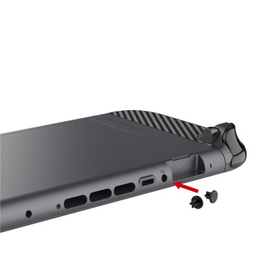 Bộ Miếng dán bảo vệ tay cầm, nút bọc cần điều khiển, lưới che bụi loa, nút bịt cổng sạc cổng tai nghe cho Nintendo Switch 2 - Hàng Chính Hãng