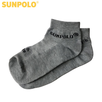 Combo 2 đôi vớ nam cổ ngắn cotton SUNPOLO SUV02M