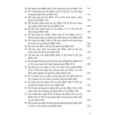 55 cặp tội danh dễ nhầm lẫn trong Bộ Luật Hình sự (Hiện hành) (Xuất bản lần thứ tư có sửa chữa, bổ sung)