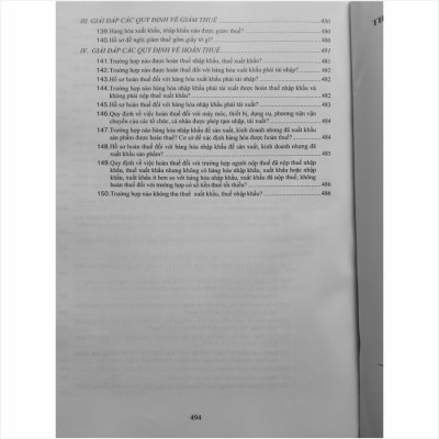 Sách Nghiệp Vụ Xuất Nhập Khẩu – 150 Câu Hỏi Đáp về Nghiệp Vụ Khai Báo Hải Quan, Thuế Xuất Khẩu, Nhập Khẩu và Quy Tắc Xuất Xứ Hàng Hóa - V2322D
