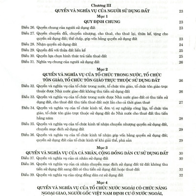 Luật Đất Đai Năm 2024 Và Các Văn Bản Hướng Dẫn Thi Hành 