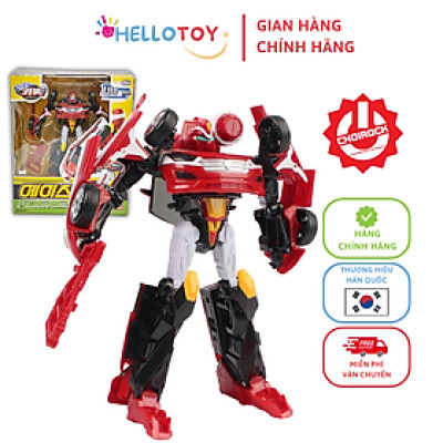 Đồ Chơi Mô Hình Lắp Ráp Xe Hơi Biến Hình Cỡ Vừa HELLO CARBOT Ace Rescue