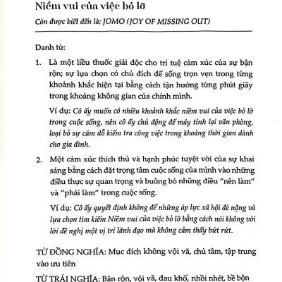 Niềm Vui Của Việc Bỏ Lỡ - Joy Of Missing Out