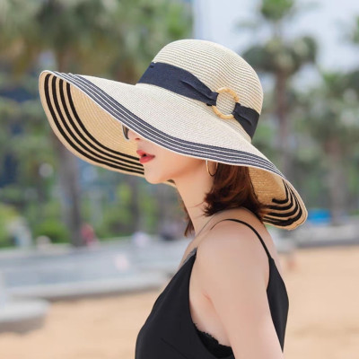 Nón rộng vành đi biển Mũ rộng vành đi biển Nón đi biển rộng vành Nón cói đi biển Mũ đi biển đẹp Nón chống nắng Mũ chống nắng tia UV DONA21050701