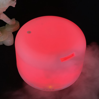 Máy Phun Sương, Tạo Độ Ẩm 500ML Có Đèn Led 7 Chế Độ Màu