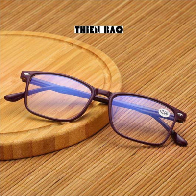 Kính thời trang 0 độ chống as xanh, lọc sáng Nam nữ bảo vệ mắt hàng đẹp tròng Nhật KV301