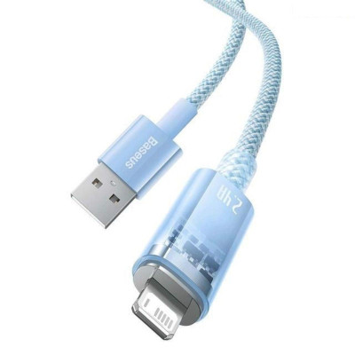 Cáp sạc nhanh tự ngắt Baseus Explorer Series 2 USB to iP 2.4A CATS- hàng chính hãng