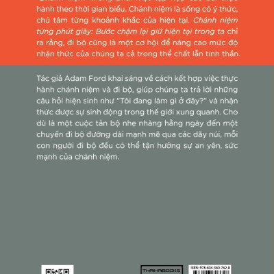 Sách - Chánh niệm từng phút giây - Bước chậm lại giữ hiện tại trong ta