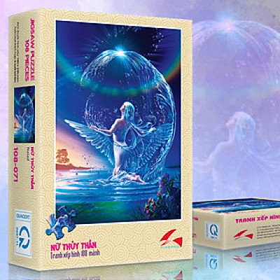 Tranh xếp hình Tia Sáng Nử  thuỷ thần ( 108 mảnh)