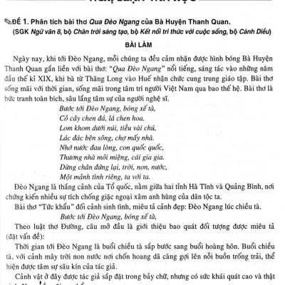 270 Đề Và Bài Văn Hay Lớp 8