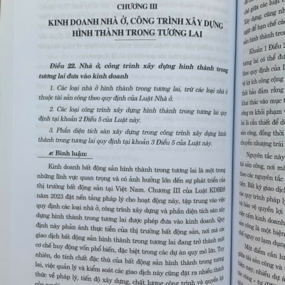 Tổng luận và bình giải Luật Kinh doanh Bất động sản năm 2023 (sửa đổi, bổ sung năm 2024)