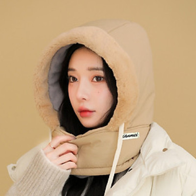 Bộ Nón len trùm đầu cho mùa đông dày ấm - A198